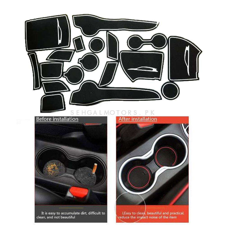 KIA Sportage Interior Protection Mats Black Dashmats - Model 2019-2021