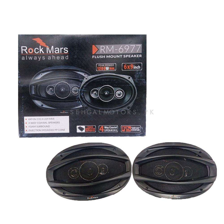 Rock Mars RM-6977A 6 x 9 4 Way Coaxial Car Speaker