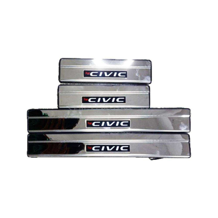 Honda Civic Metal LED Sill Plates / Skuff LED panels - Model 2012-2016