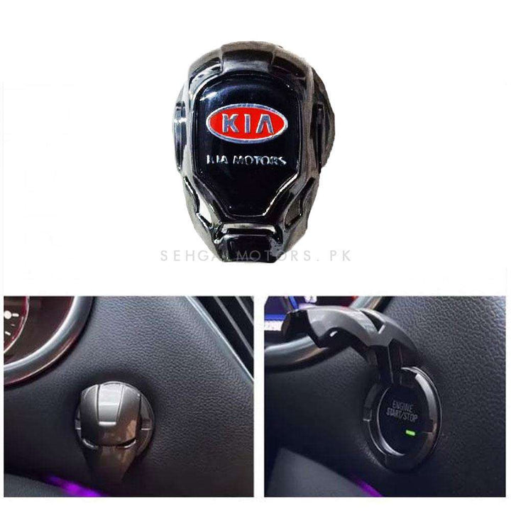 KIA Car Engine Push Start Stop Button Black With Multi