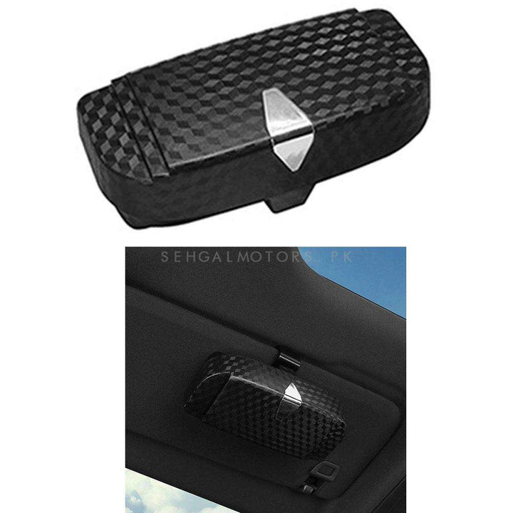 Car Sunshade / Sun Shade Sunglasses Holder Storage Box- Multi