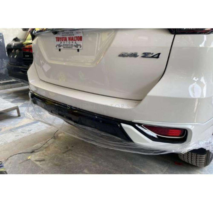 Toyota Fortuner TRD Lower Extension Body Kit 2 Pcs White - Model 2021-2022