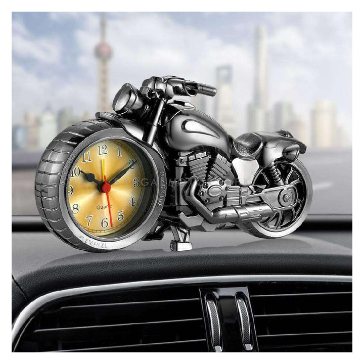 Car Dashboard Clock Motorcycle Model Decorative