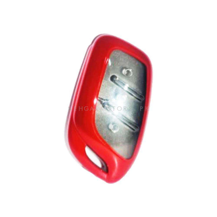 MG HS TPU Plastic Protection Key Cover Red - Model 2020-2021