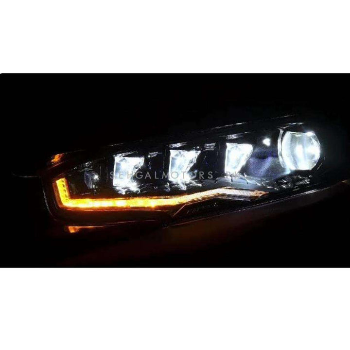 Honda Civic Head Lamps Transformer Style Pair - Model 2016-2022