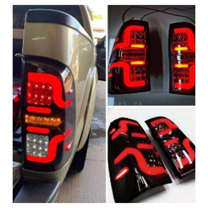 Toyota Hilux Vigo Neon Style Back Lamps Light V3 - Model 2005-2016