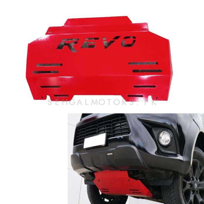 Toyota Hilux Revo/Rocco Front Bumper Skid Plate Red