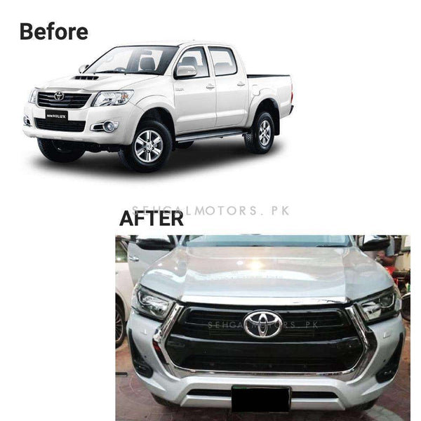 Toyota Vigo 2005 to Revo 2024 Face Uplift Conversion