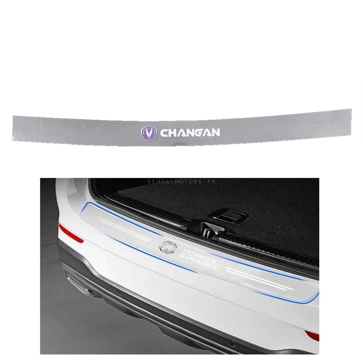 Changan Logo Back Bumper Protector Transparent