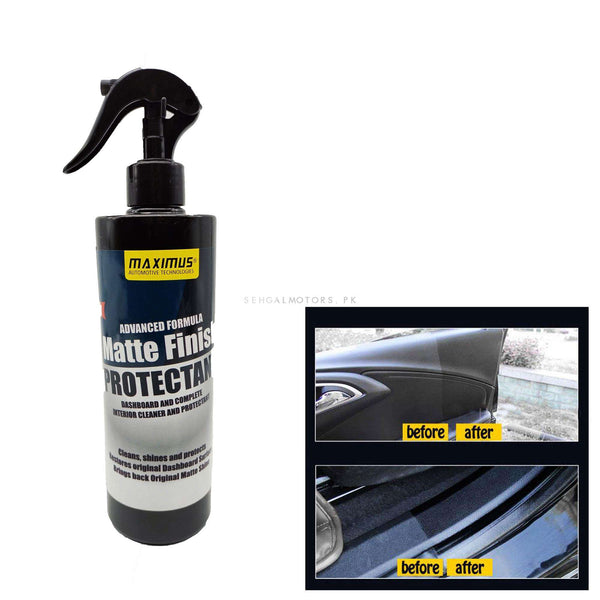Maximus Ultimate Matte Finish Protectant for Dashboard and Complete Interior - 500Ml
