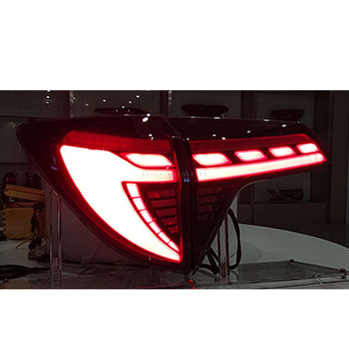 Honda Vezel Sequential Back Lamps Lights Half Smoke - Model 2013-2022