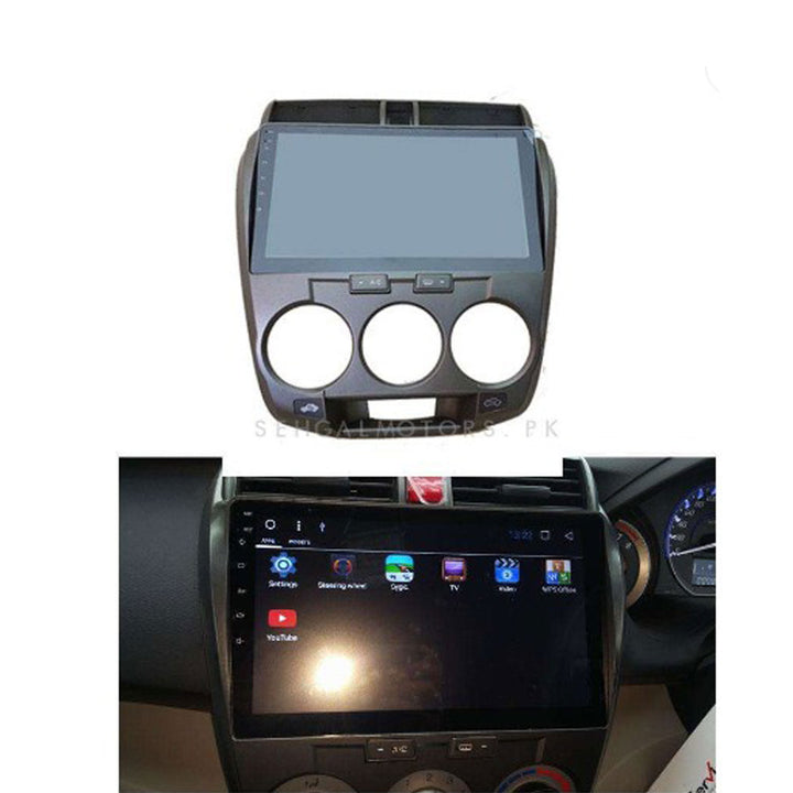 Honda City Android LCD Gray 10 Inches - Model 2008-2021